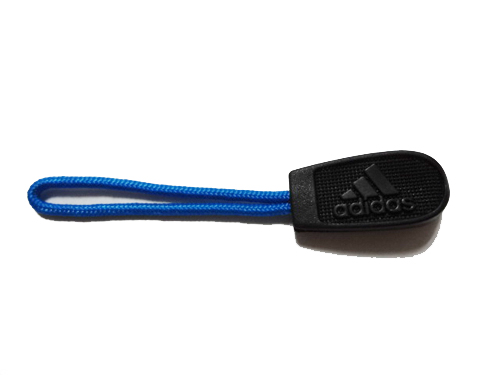 adidas授权硅胶滴胶绳子拉头