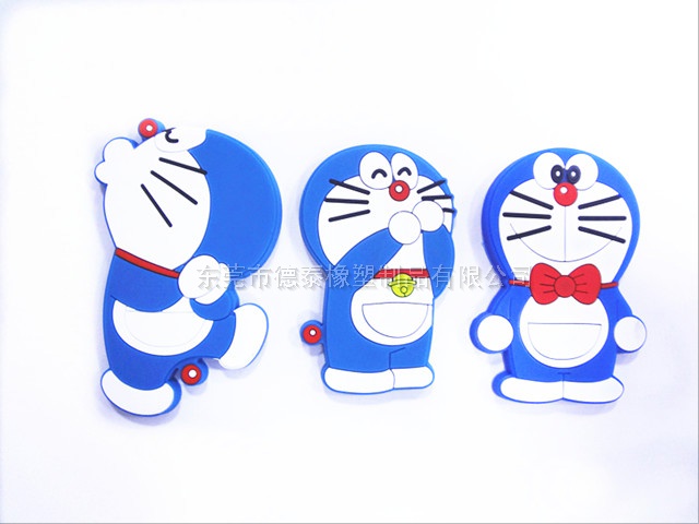 哆啦A梦硅胶手机支架 